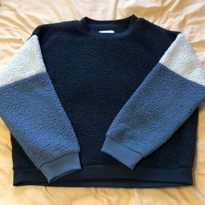 fuzzy AE crewneck
